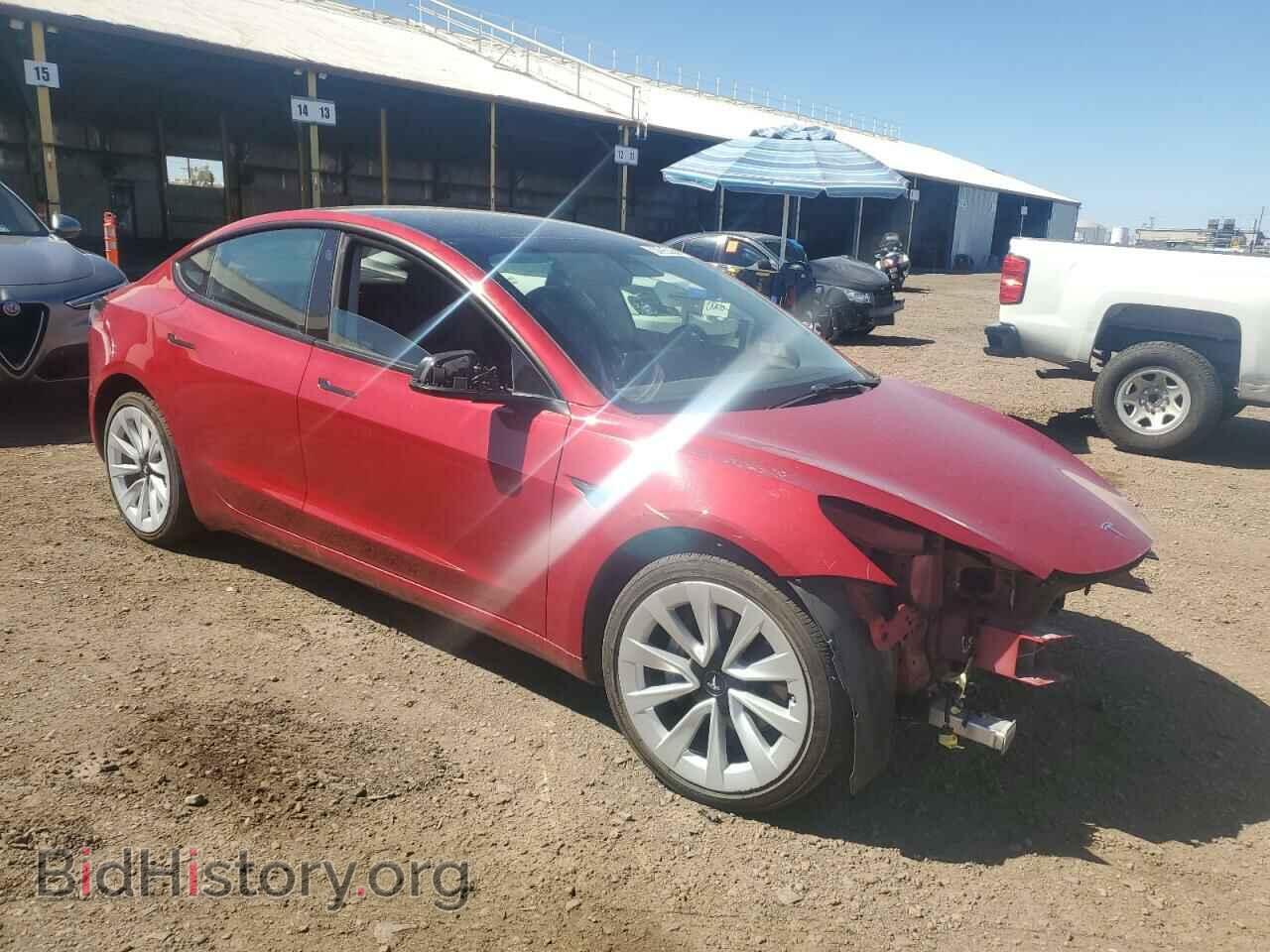 2022 TESLA MODEL 3 - VIN: 5YJ3E1EA2NF192004 - Фото 4