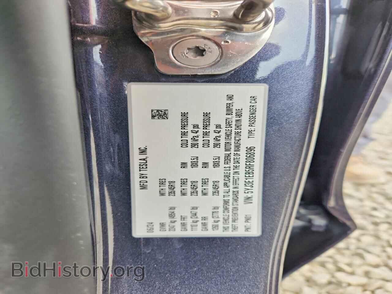 2024 TESLA MODEL 3 - VIN: 5YJ3E1EB5RF806896 - Photo 13