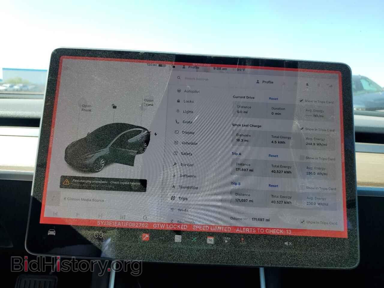 2018 TESLA MODEL 3 - VIN: 5YJ3E1EA1JF092762 - Фото 9