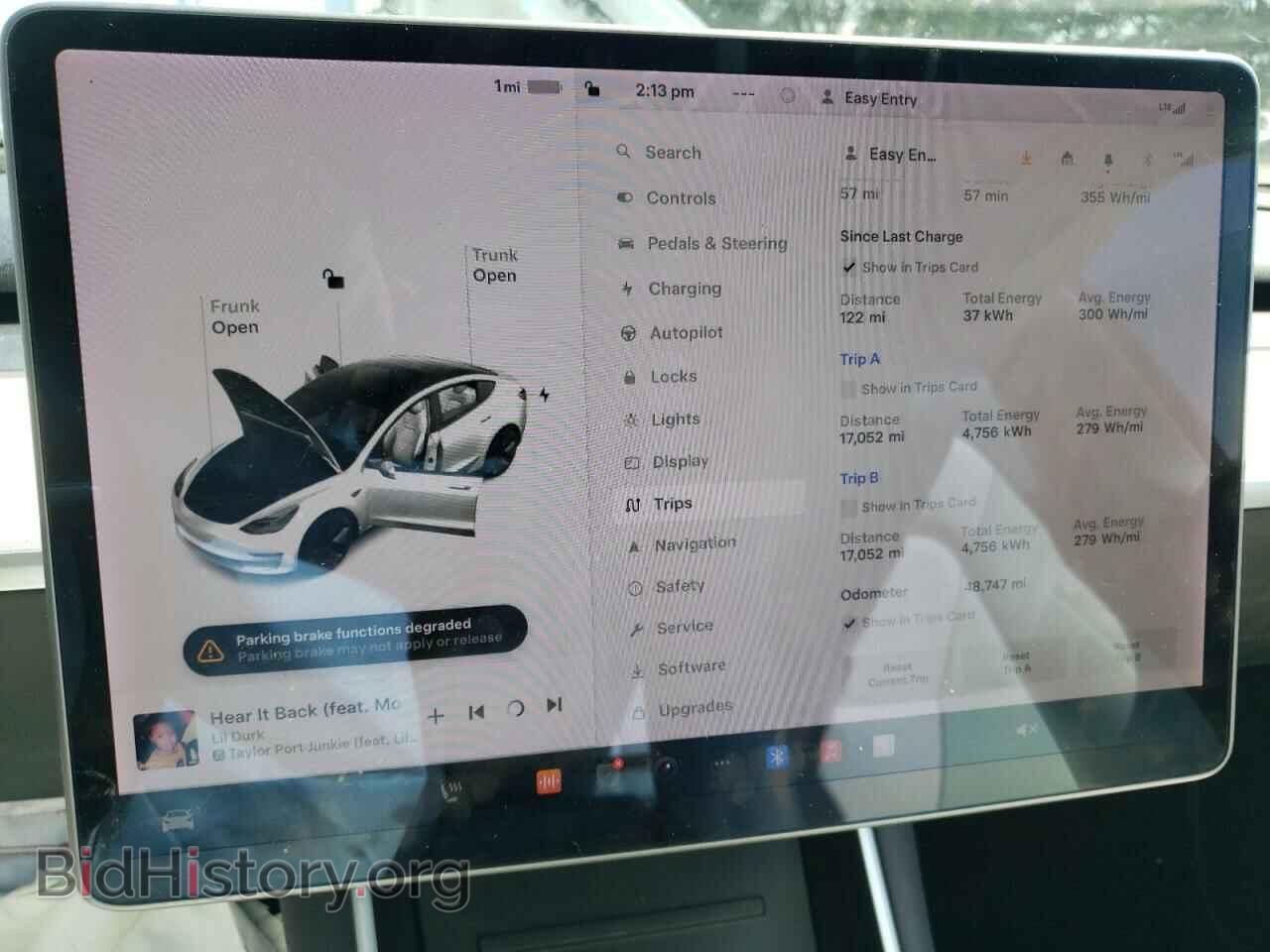 2019 TESLA MODEL 3 - VIN: 5YJ3E1EA8KF509196 - Фото 9