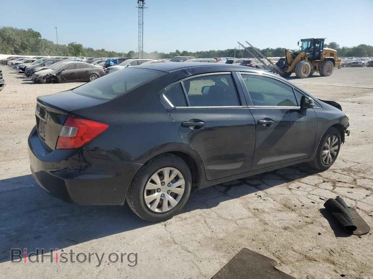 2012 HONDA CIVIC - VIN: 2HGFB2F53CH610334 - Фото 3
