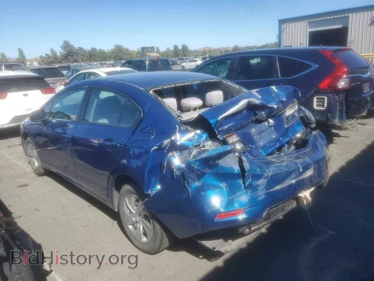 2015 HONDA CIVIC - VIN: 19XFB2F58FE201843 - Фото 2