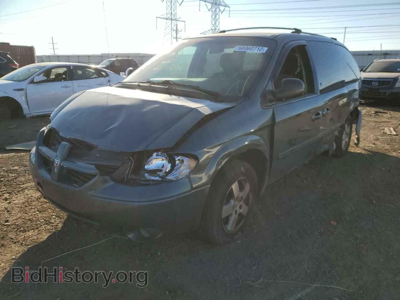 2007 DODGE CARAVAN - VIN: 2D4GP44L07R222160 - Фото 2