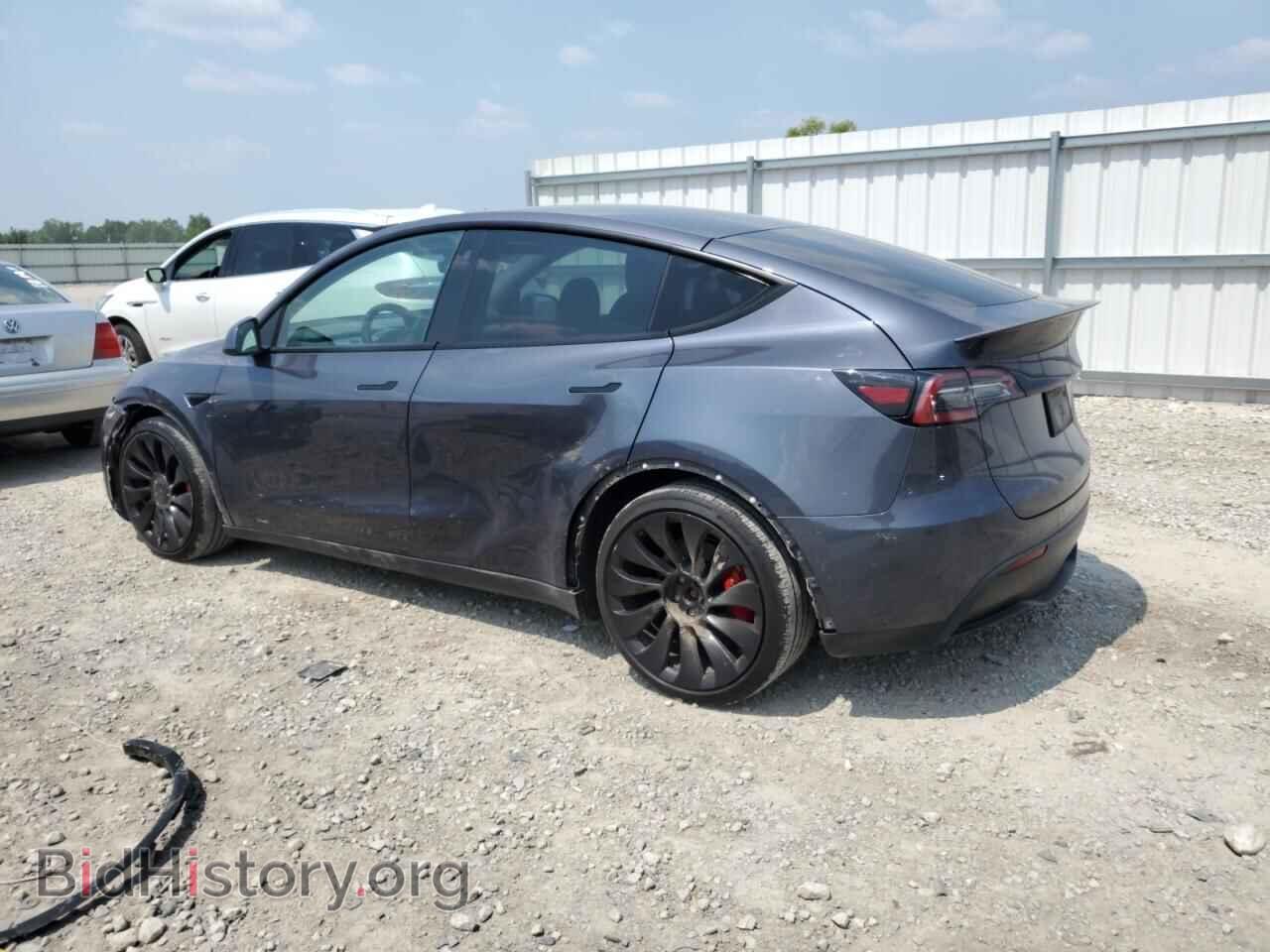 2022 TESLA MODEL Y - VIN: 7SAYGDEF0NF341364 - Фото 2