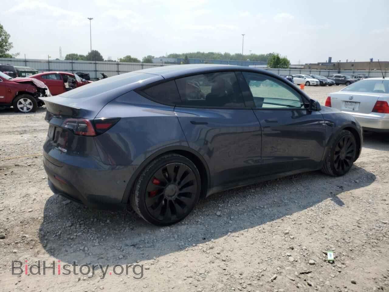 2022 TESLA MODEL Y - VIN: 7SAYGDEF0NF341364 - Фото 3