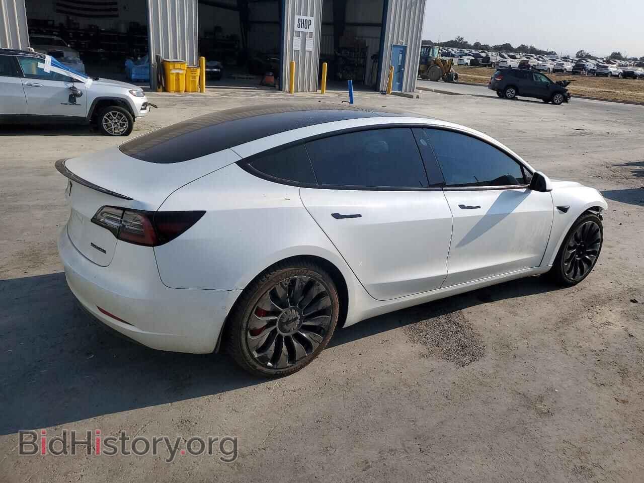 2022 TESLA MODEL 3 - VIN: 5YJ3E1EC8NF193188 - Фото 3