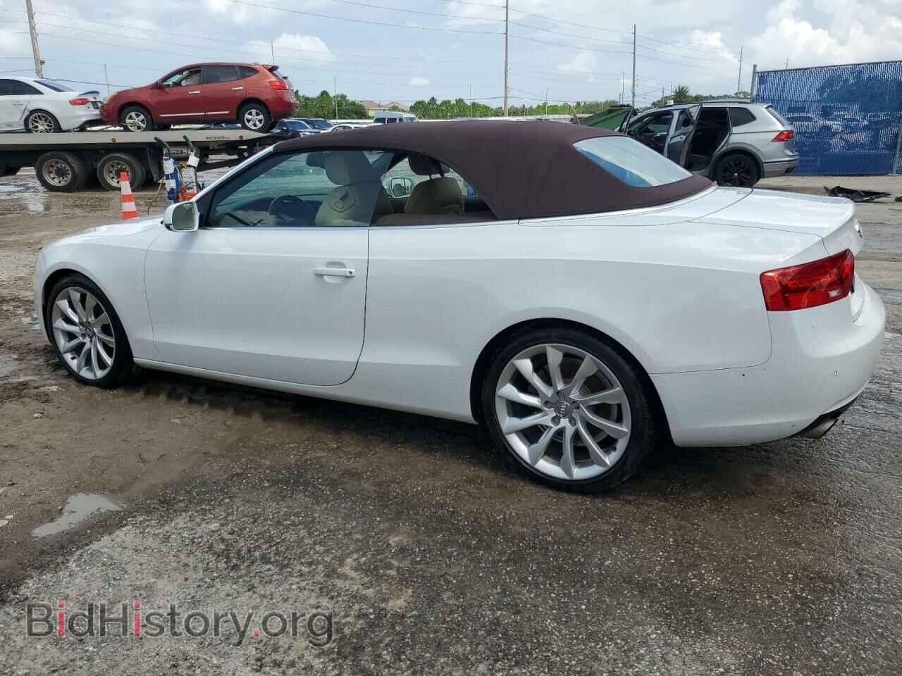 2013 AUDI A5 - VIN: WAULFAFH5DN016330 - Фото 2