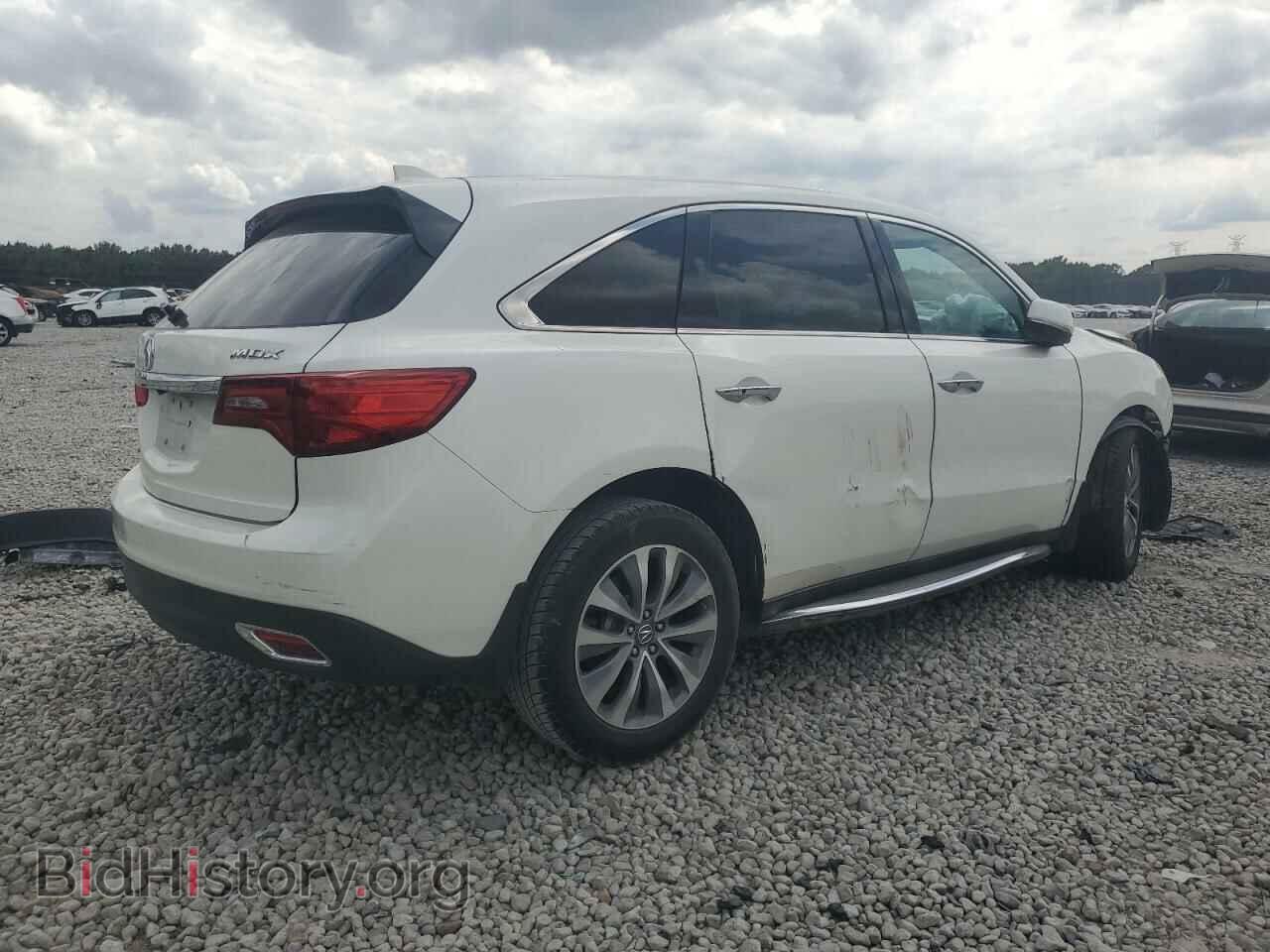 2014 ACURA MDX - VIN: 5FRYD3H46EB002505 - Фото 3