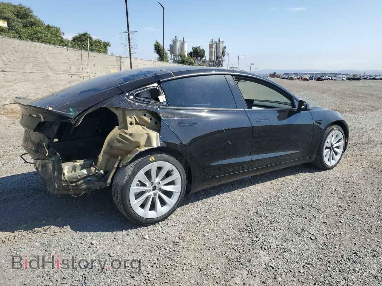 2022 TESLA MODEL 3 - VIN: 5YJ3E1EA0NF137714 - Фото 3