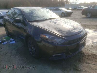 2016 Dodge DART Dart SXT S, черный — VIN 1C3CDFFA2GD819264, Copart