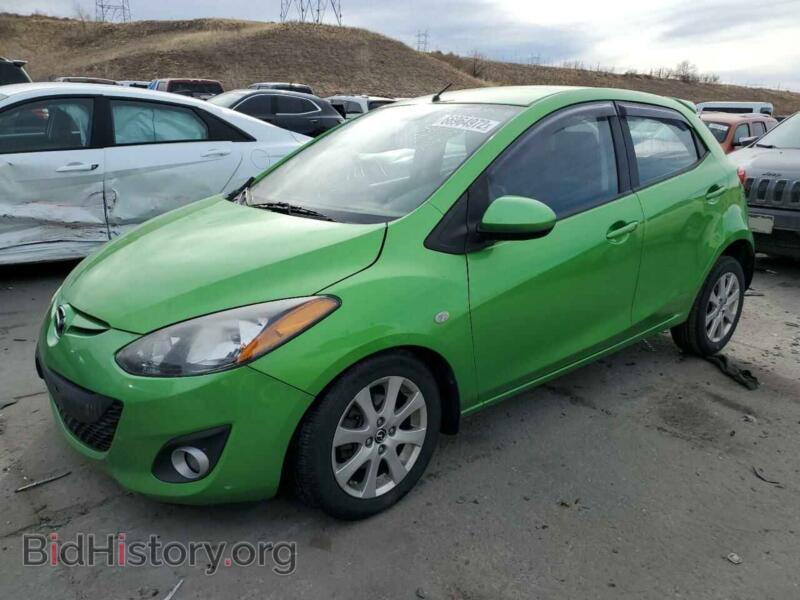 2013 Mazda 2 MAZDA2 (VIN JM1DE1LY2D0162910) — фото 1 из 12, Copart, повреждение: передняя часть