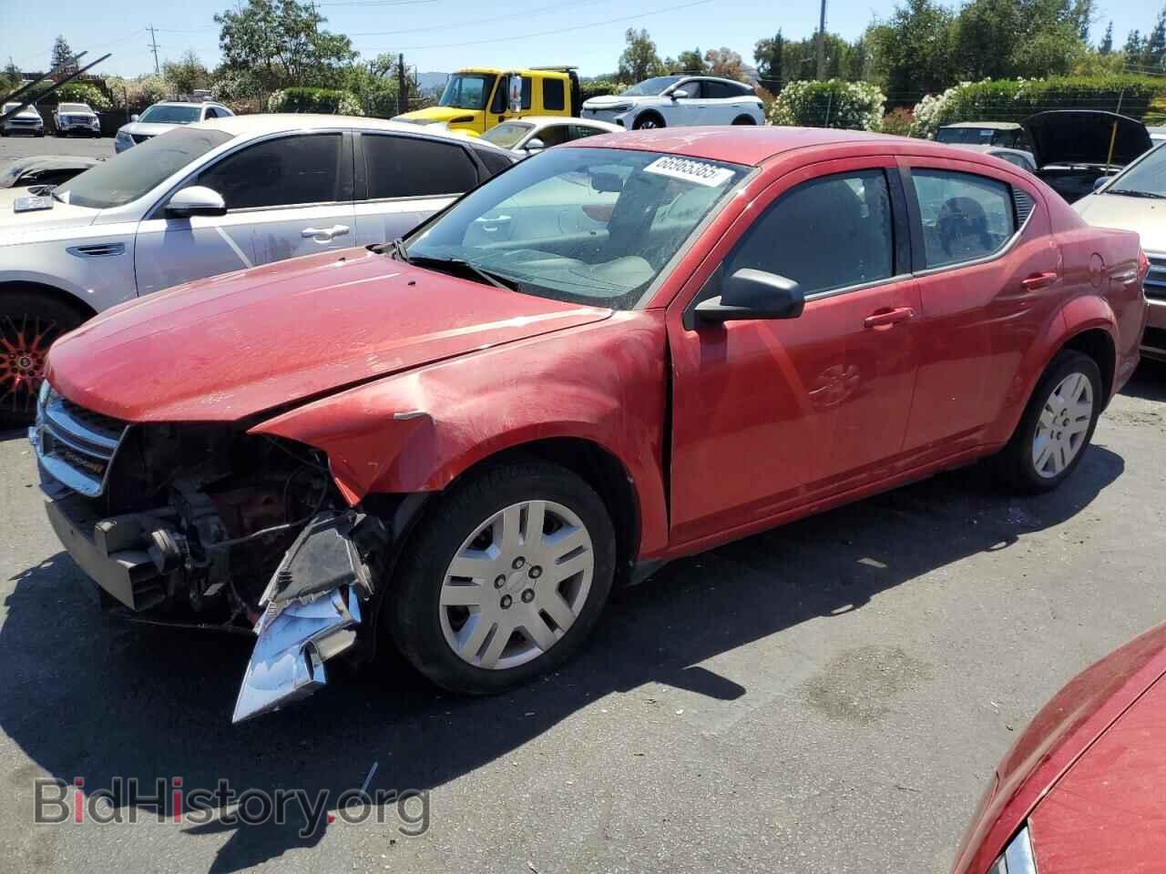 Photo 1C3CDZAB8DN771177 - DODGE AVENGER 2013