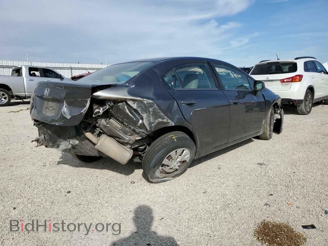 2012 HONDA CIVIC - VIN: 2HGFB2E52CH553349 - Фото 3