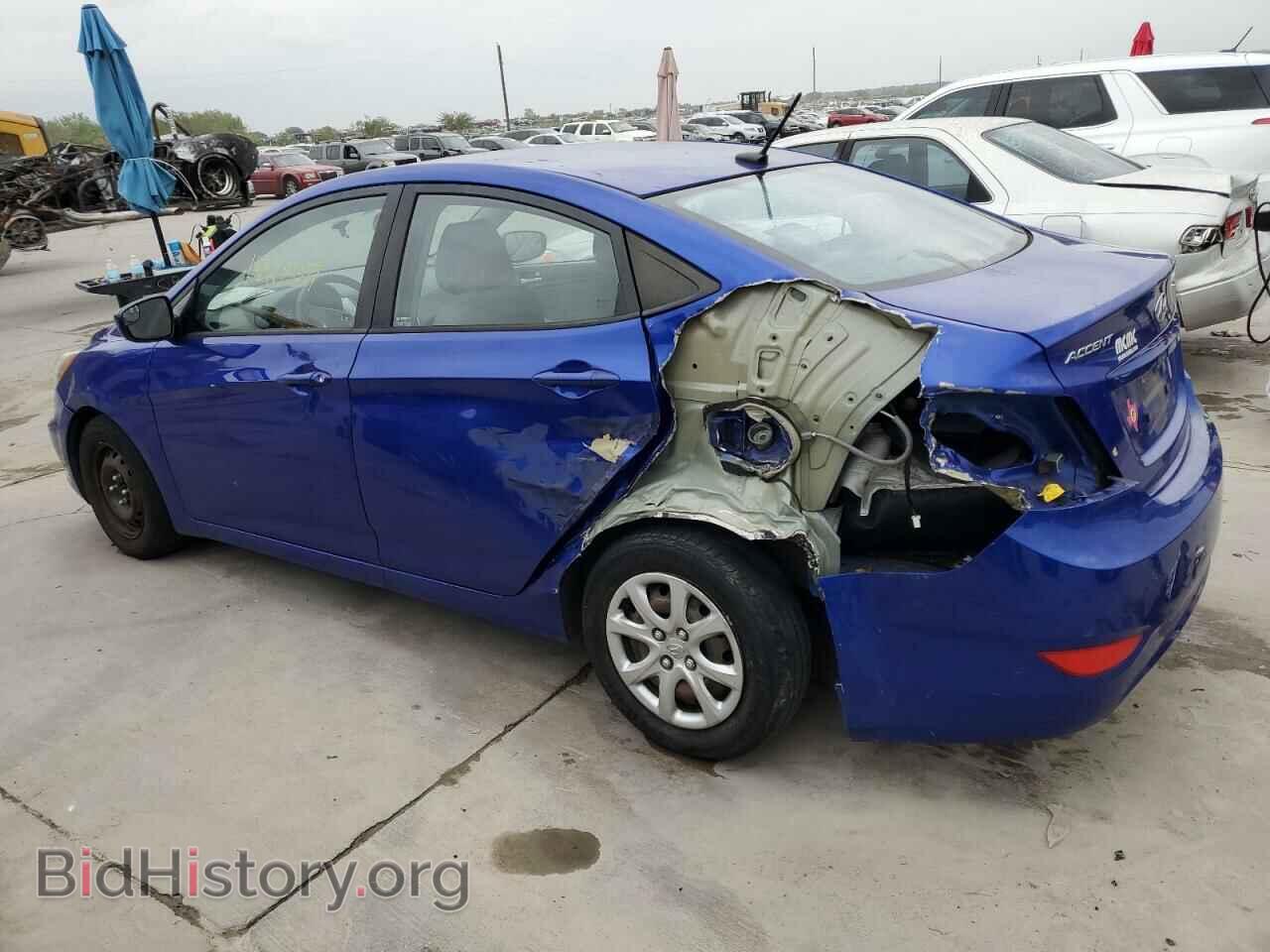 2014 HYUNDAI ACCENT - VIN: KMHCT4AE1EU712678 - Фото 2