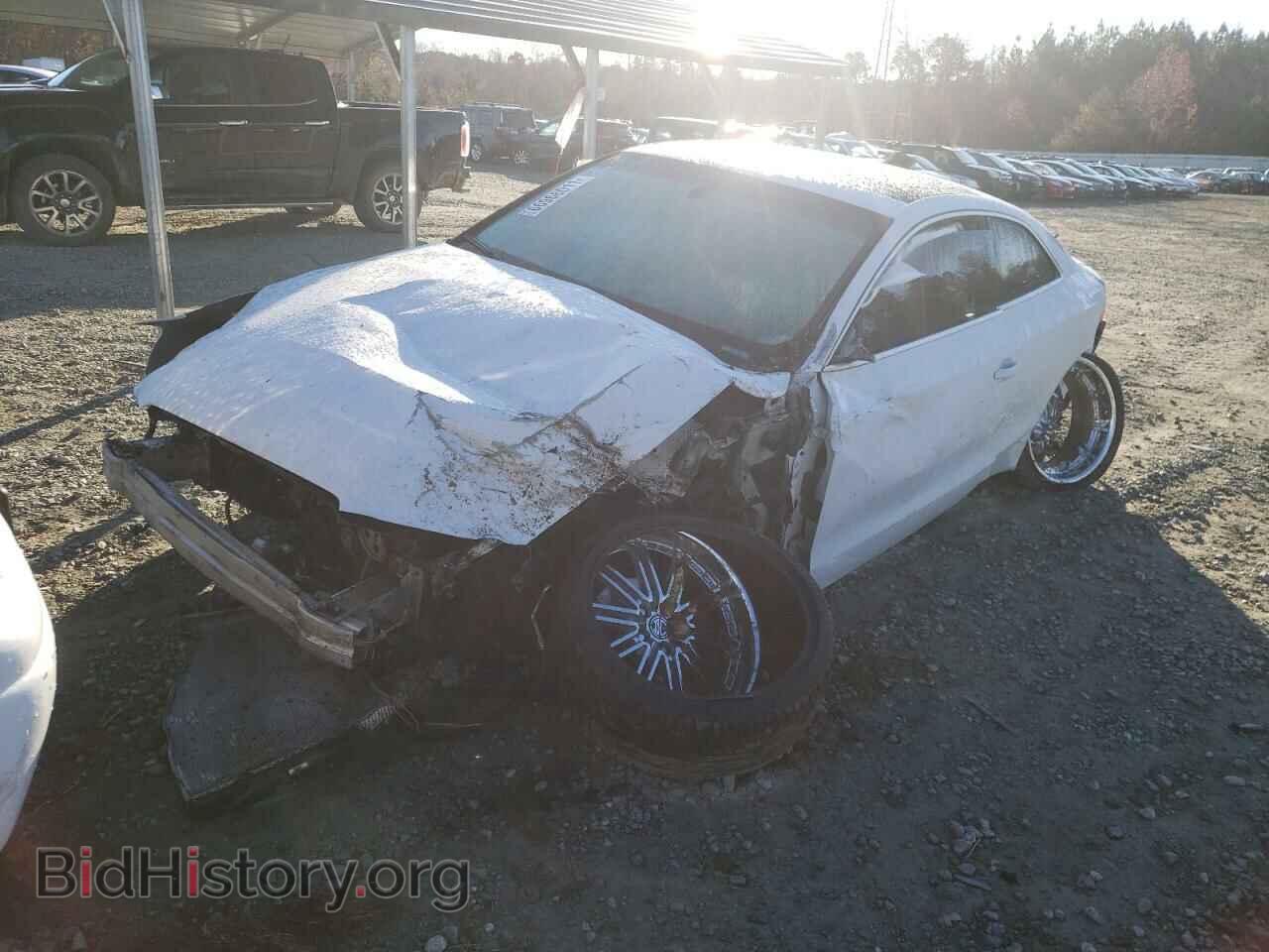 2012 AUDI A5 - VIN: WAUCFAFR2CA004845 - Photo 2