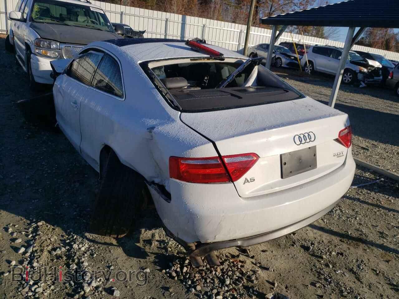 2012 AUDI A5 - VIN: WAUCFAFR2CA004845 - Photo 3