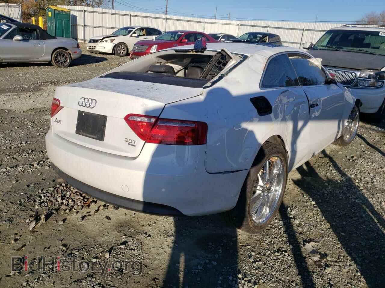 2012 AUDI A5 - VIN: WAUCFAFR2CA004845 - Photo 4