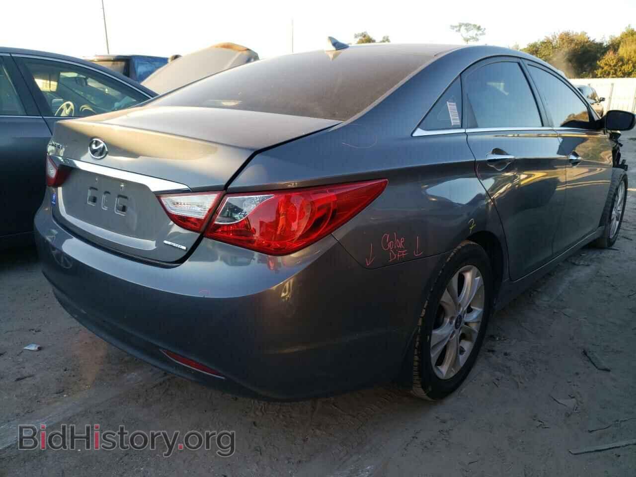 2013 HYUNDAI SONATA - VIN: 5NPEC4AC6DH572017 - Фото 4