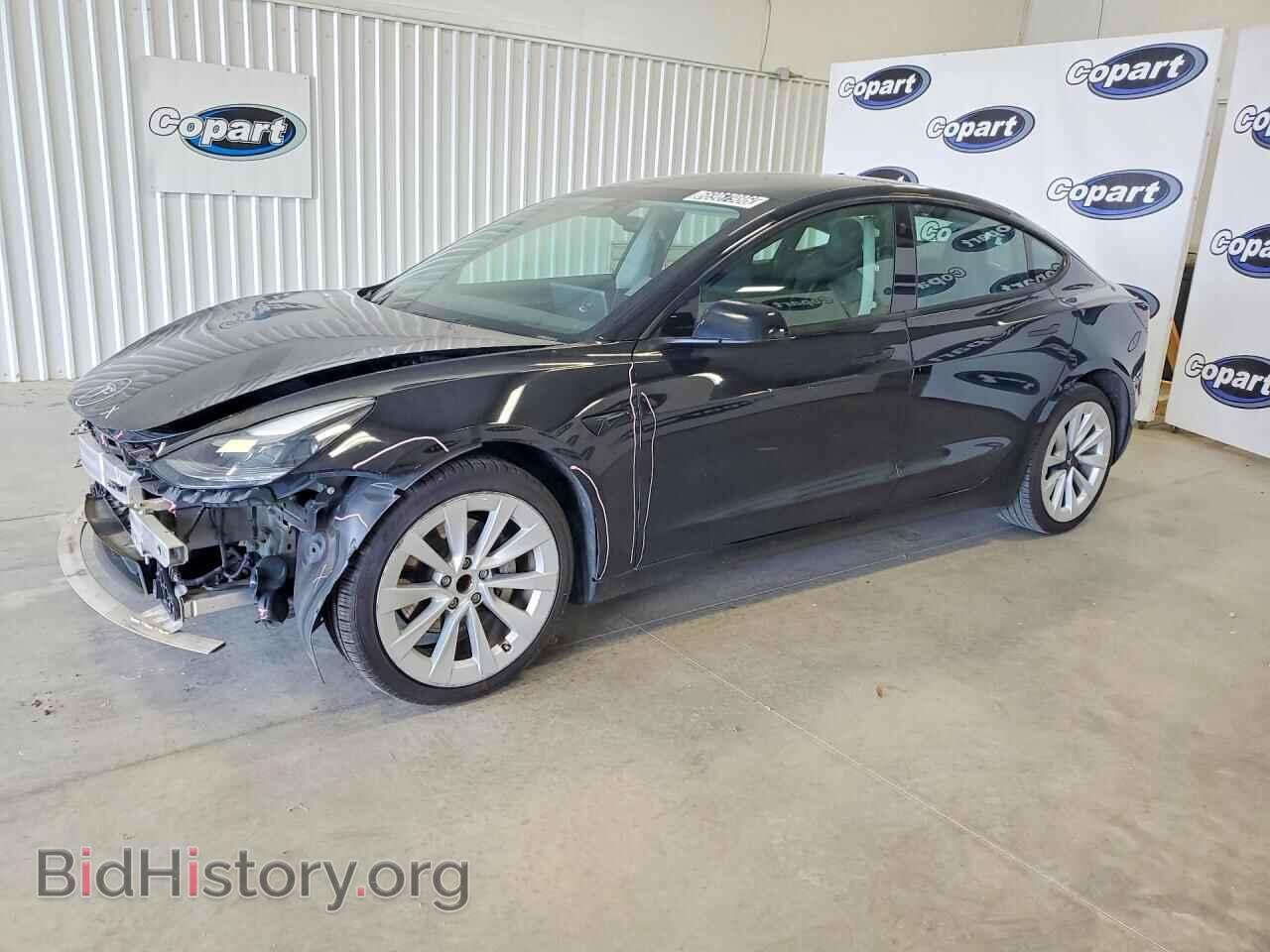 Photo 5YJ3E1EA2NF285654 - TESLA MODEL 3 2022
