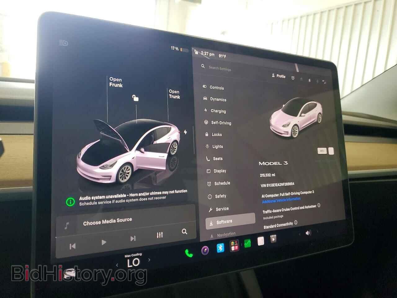 2022 TESLA MODEL 3 - VIN: 5YJ3E1EA2NF285654 - Photo 9