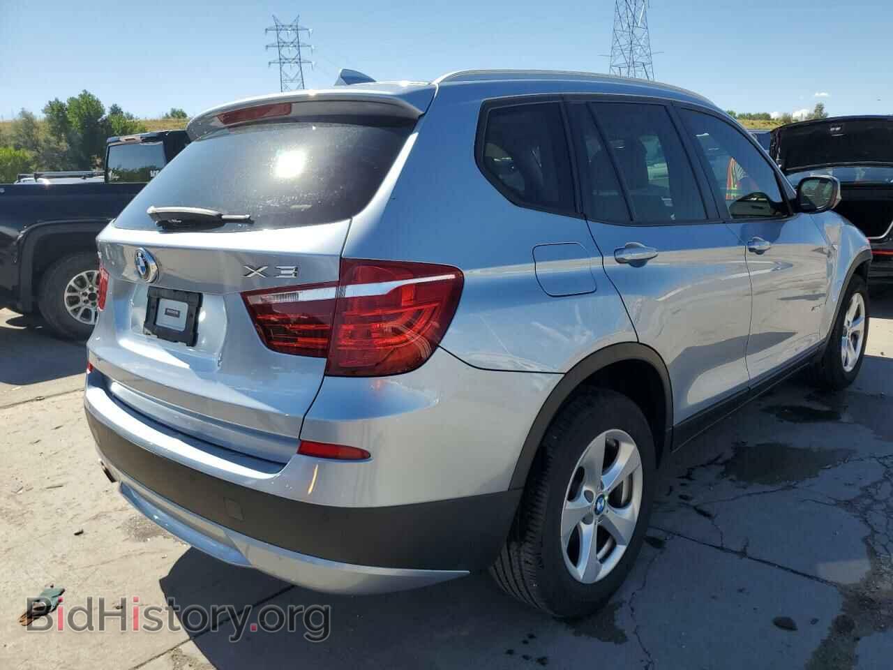 2012 BMW X3 - VIN: 5UXWX5C56CL720396 - Фото 3
