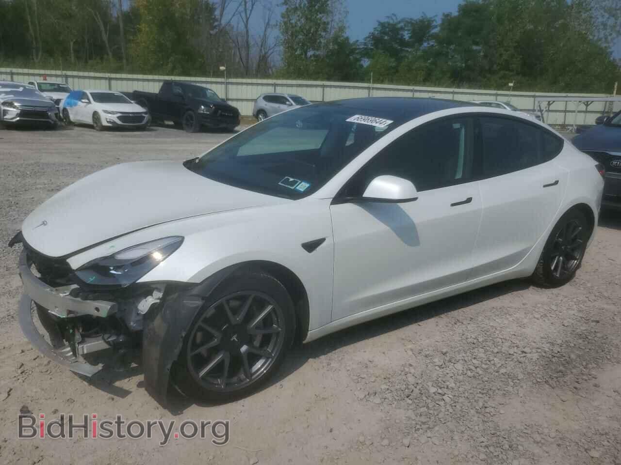 Фотография 5YJ3E1EBXNF106883 - TESLA MODEL 3 2022