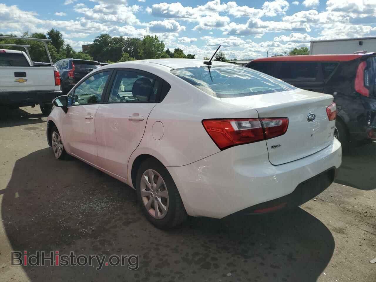 2012 KIA RIO - VIN: KNADM4A36C6051040 - Фото 2