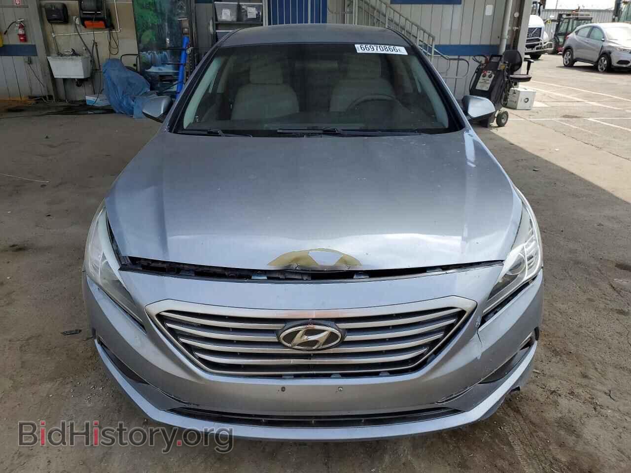 2015 HYUNDAI SONATA - VIN: 5NPE24AF2FH007554 - Фото 5