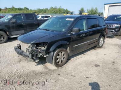 2011 Chrysler MINIVAN Touring, black — VIN 2A4RR5DG5BR651127, Copart