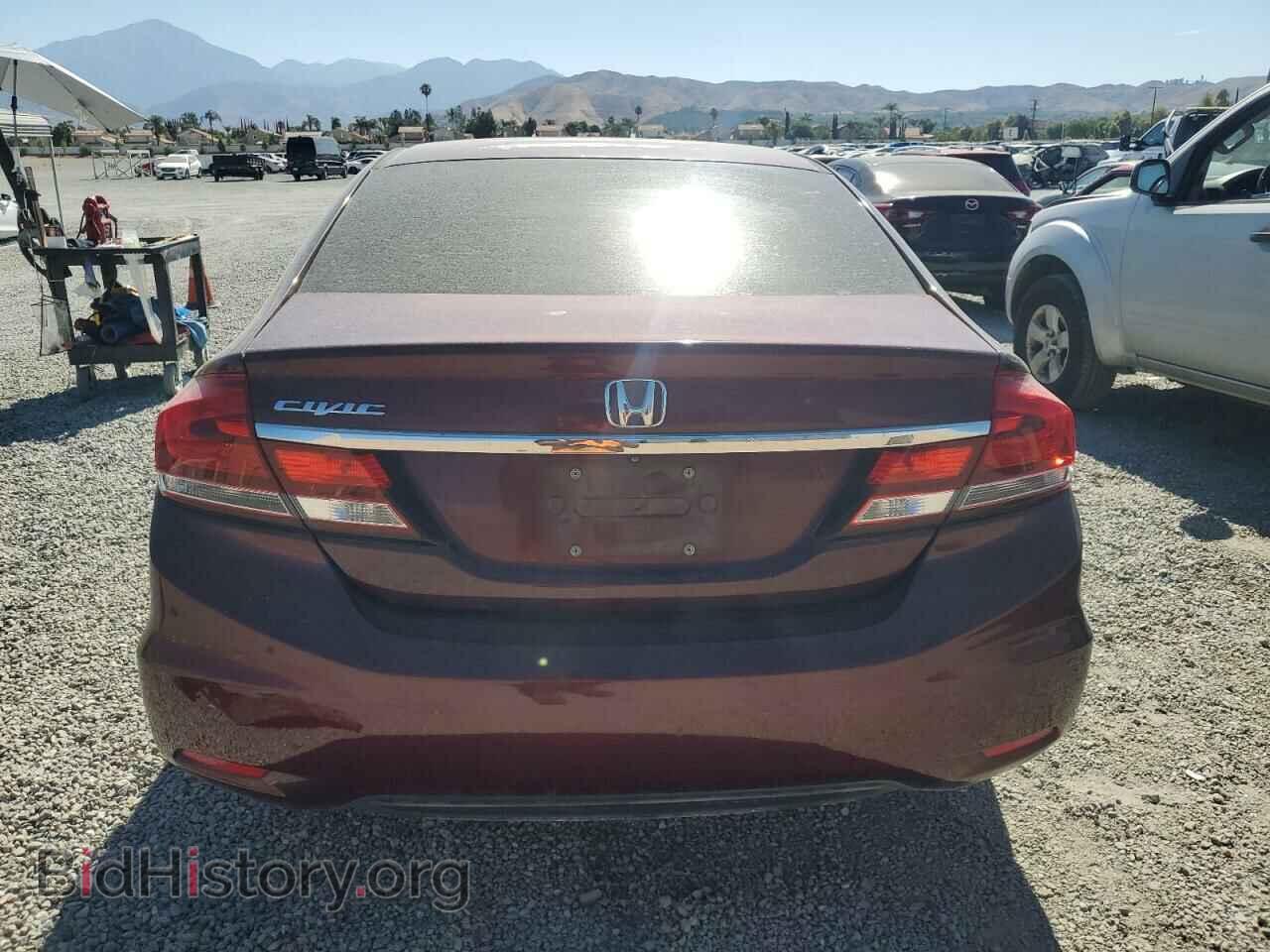 2013 HONDA CIVIC - VIN: 19XFB2F85DE279598 - Фото 6