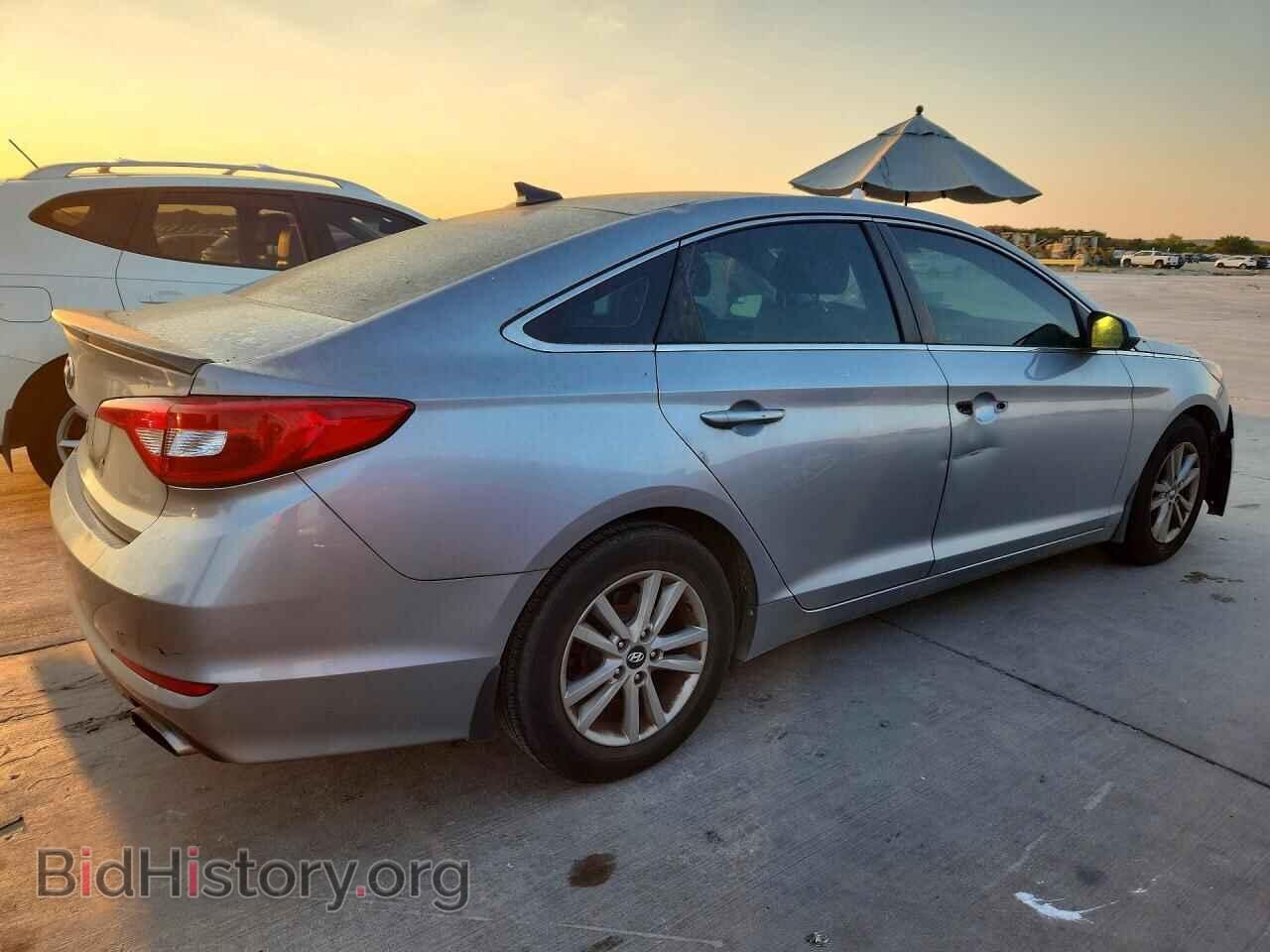 2015 HYUNDAI SONATA - VIN: 5NPE24AF0FH018391 - Фото 3