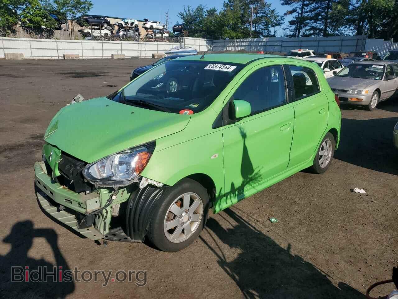 Фотография ML32A4HJ6EH003281 - MITSUBISHI MIRAGE 2014