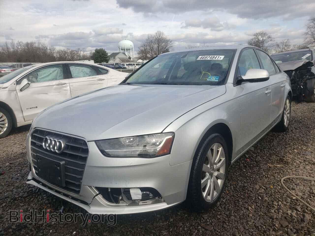 2013 AUDI A4 - VIN: WAUBFAFLXDN016405 - Фото 2