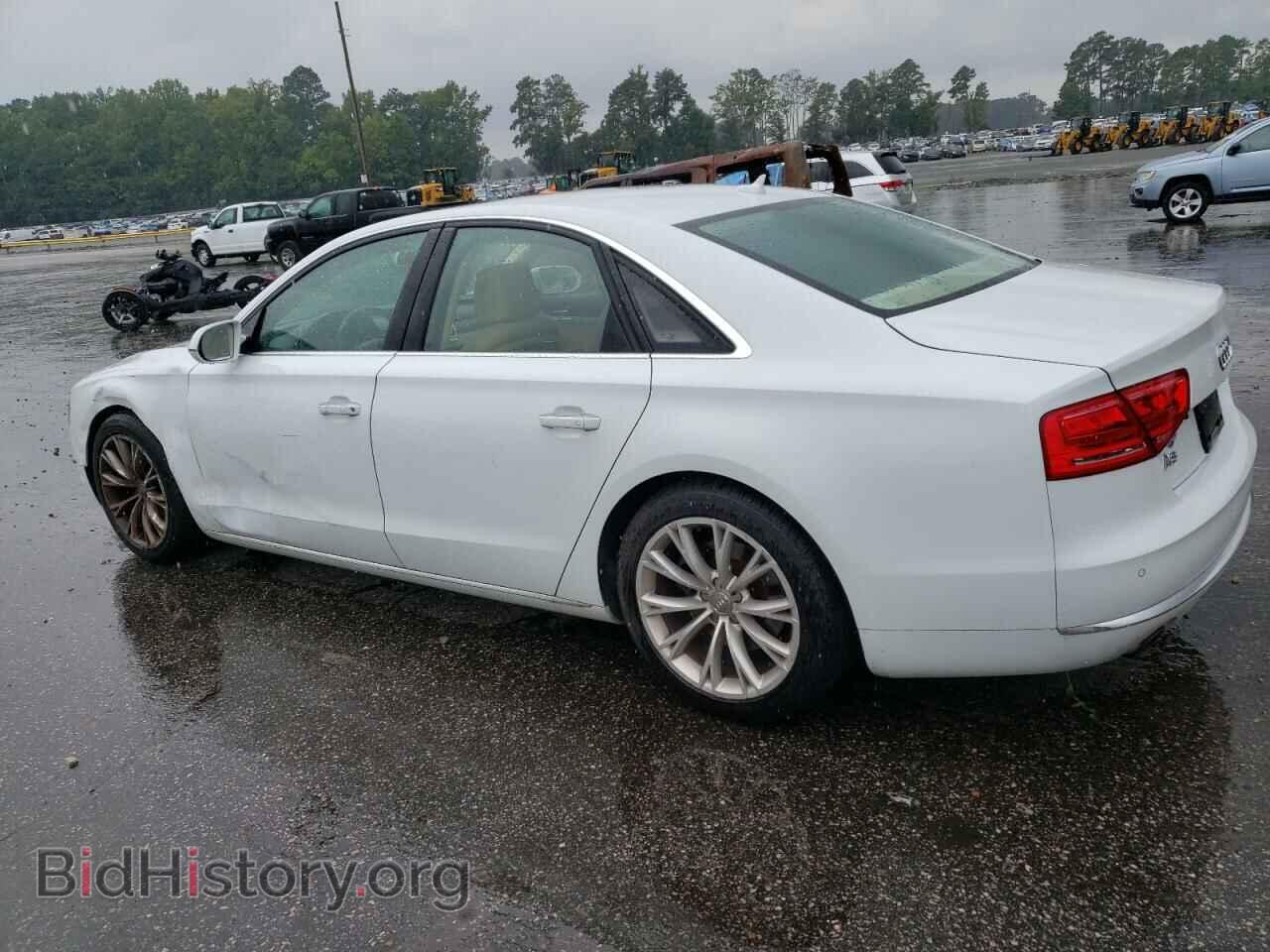 2013 AUDI A8 - VIN: WAUAGAFD2DN012415 - Фото 2