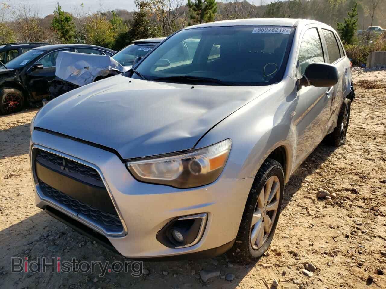 2014 MITSUBISHI OUTLANDER - VIN: 4A4AP3AU7EE025855 - Фото 2