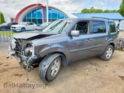 2011 Honda PILOT EXL, серый — VIN 5FNYF4H53BB104866, Copart