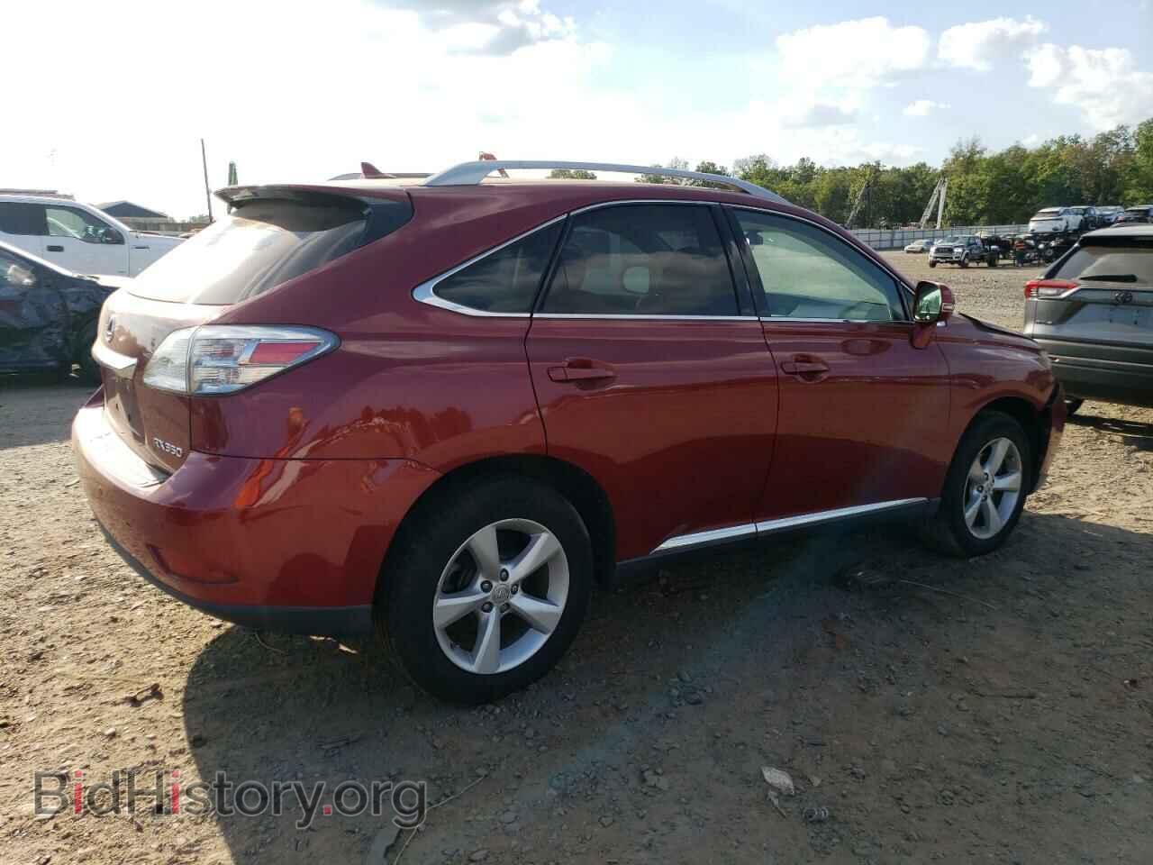2011 LEXUS RX350 - VIN: 2T2BK1BA1BC110929 - Фото 3