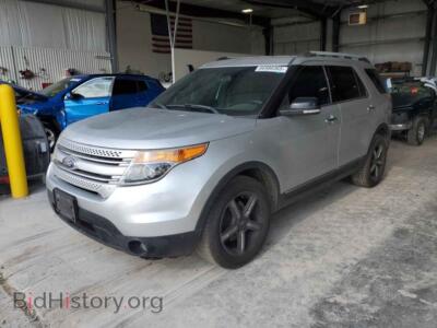 2015 Ford EXPLORER XLT, silver — VIN 1FM5K8D83FGA64639, Copart