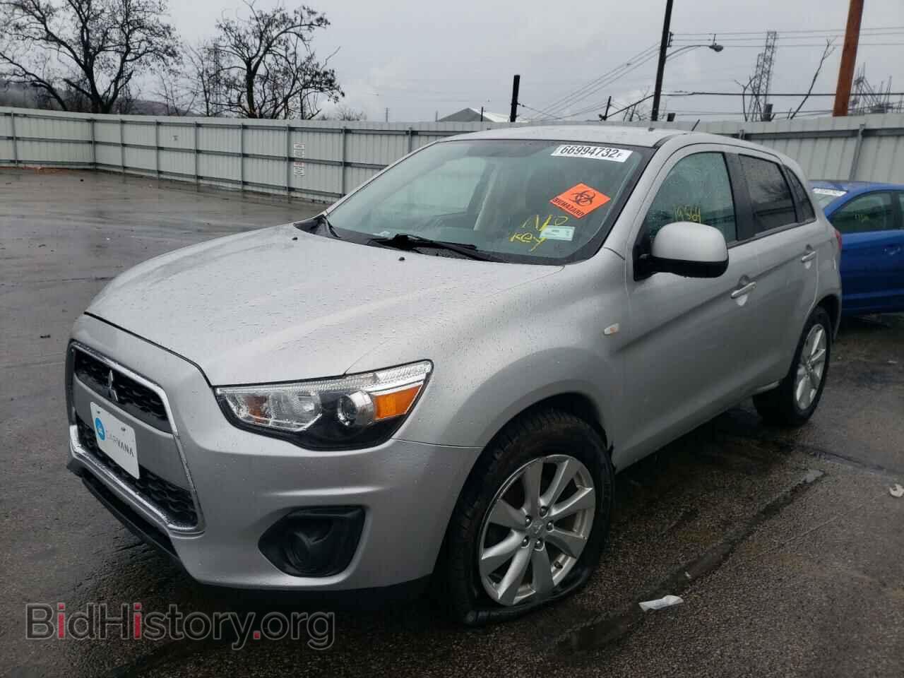 2014 MITSUBISHI OUTLANDER - VIN: 4A4AR3AU8EE009075 - Фото 2