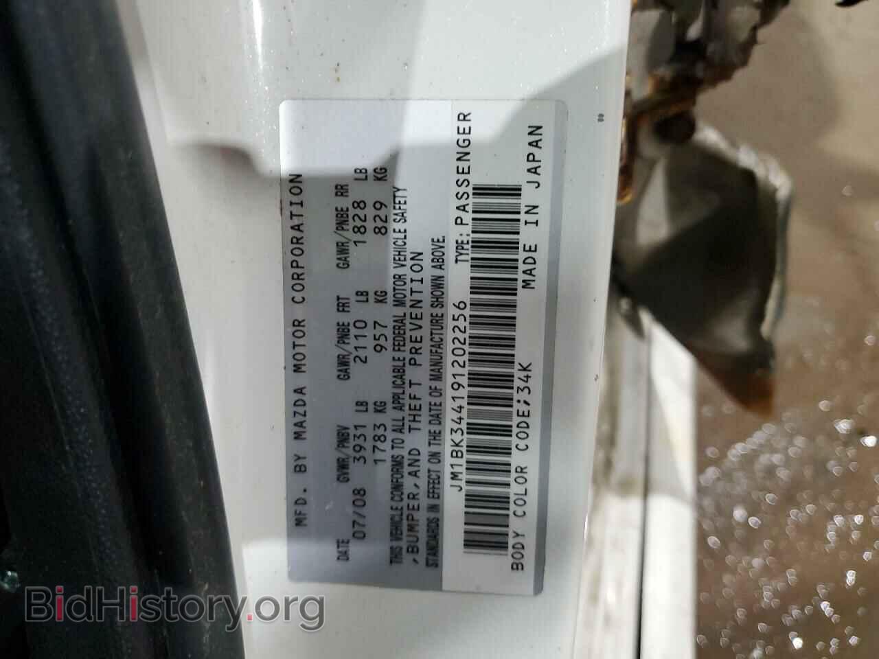 2009 MAZDA MAZDA3 - VIN: JM1BK344191202256 - Фото 13