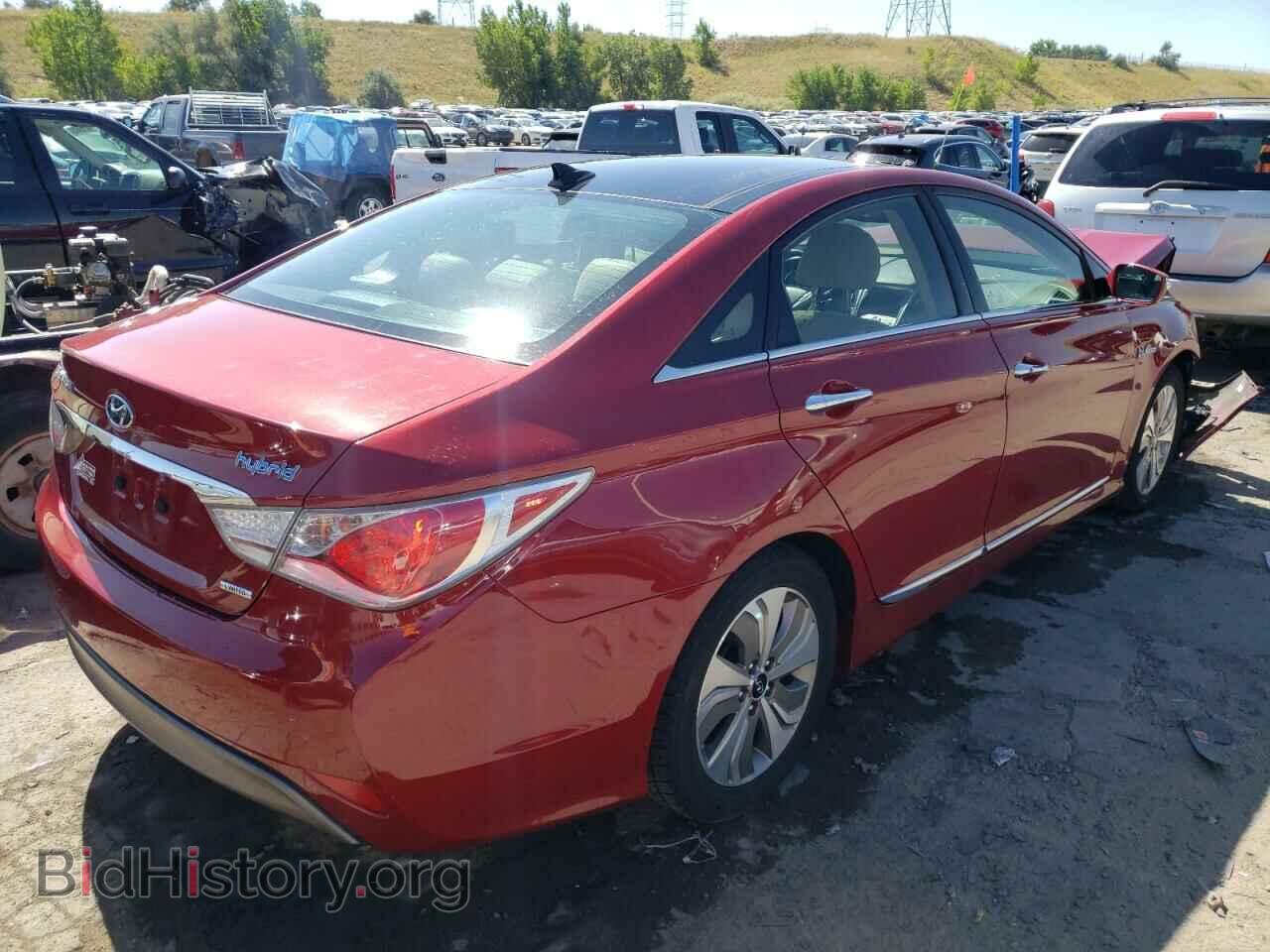 2014 HYUNDAI SONATA - VIN: KMHEC4A4XEA104546 - Фото 3