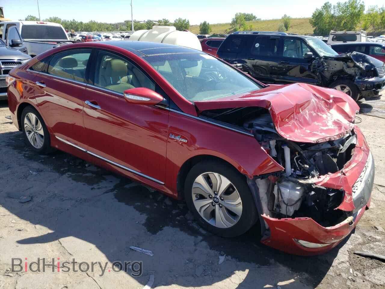 2014 HYUNDAI SONATA - VIN: KMHEC4A4XEA104546 - Фото 4