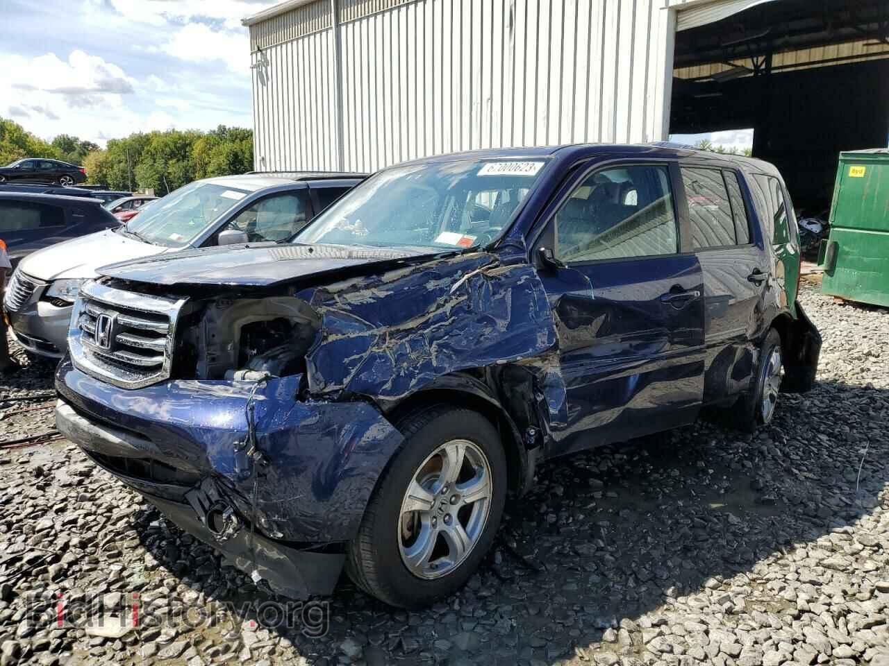 Photo 5FNYF4H61DB075055 - HONDA PILOT 2013