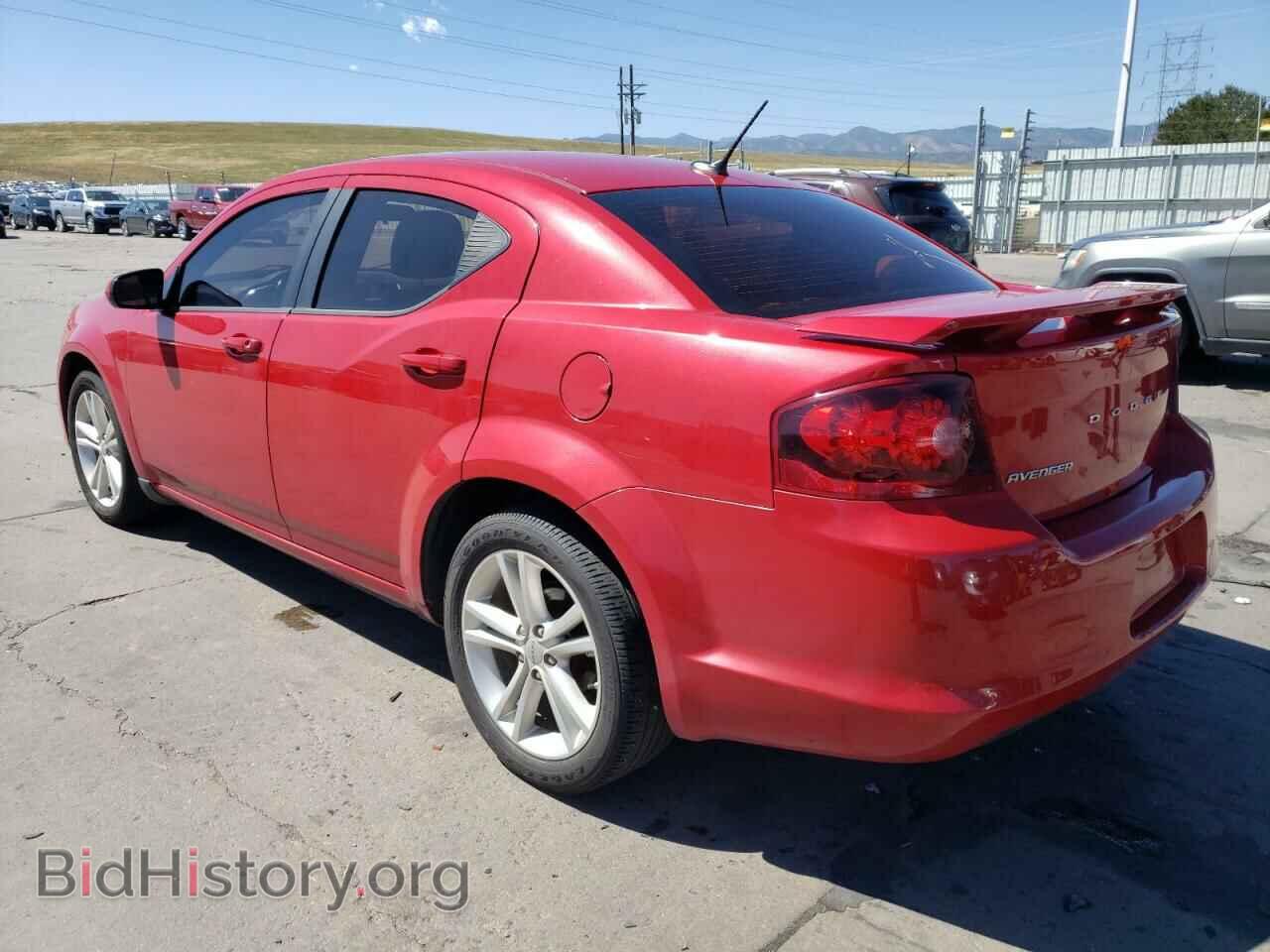 2013 DODGE AVENGER - VIN: 1C3CDZCB8DN567914 - Фото 2