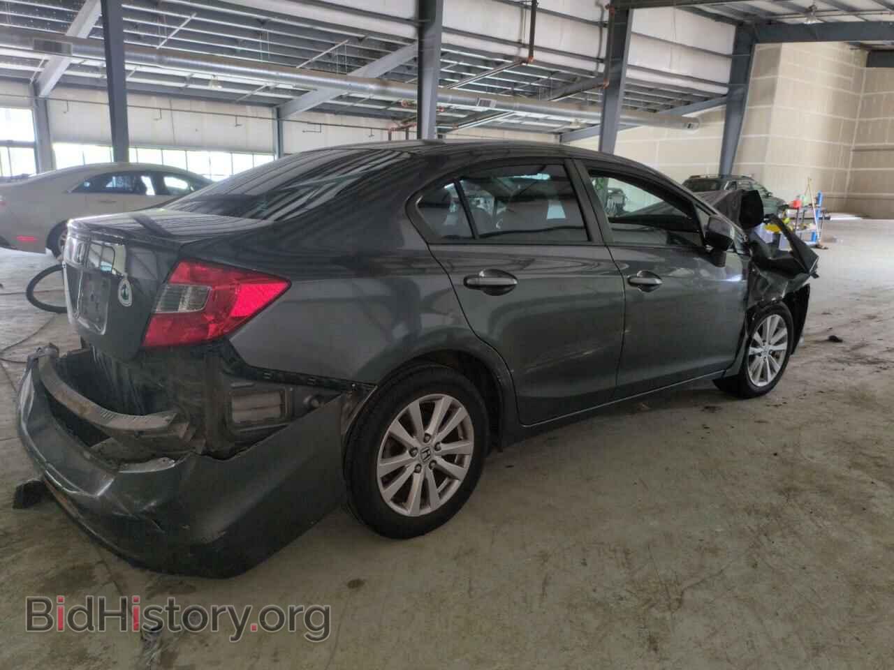 2012 HONDA CIVIC - VIN: 2HGFB2F8XCH504621 - Фото 3