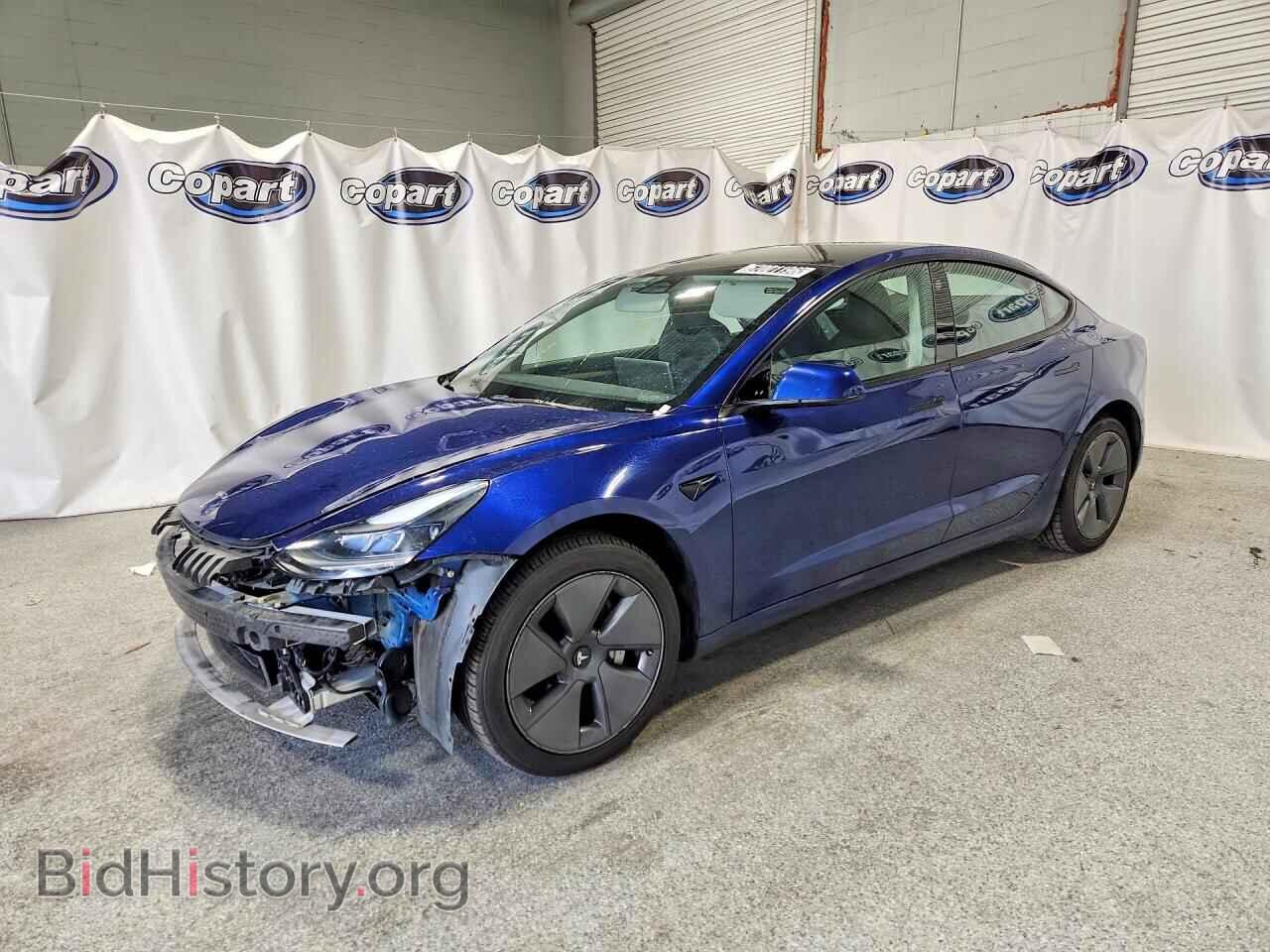Фотография 5YJ3E1EA4NF370365 - TESLA MODEL 3 2022