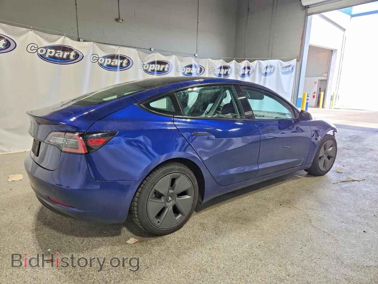 2022 TESLA MODEL 3 - VIN: 5YJ3E1EA4NF370365 - Фото 3