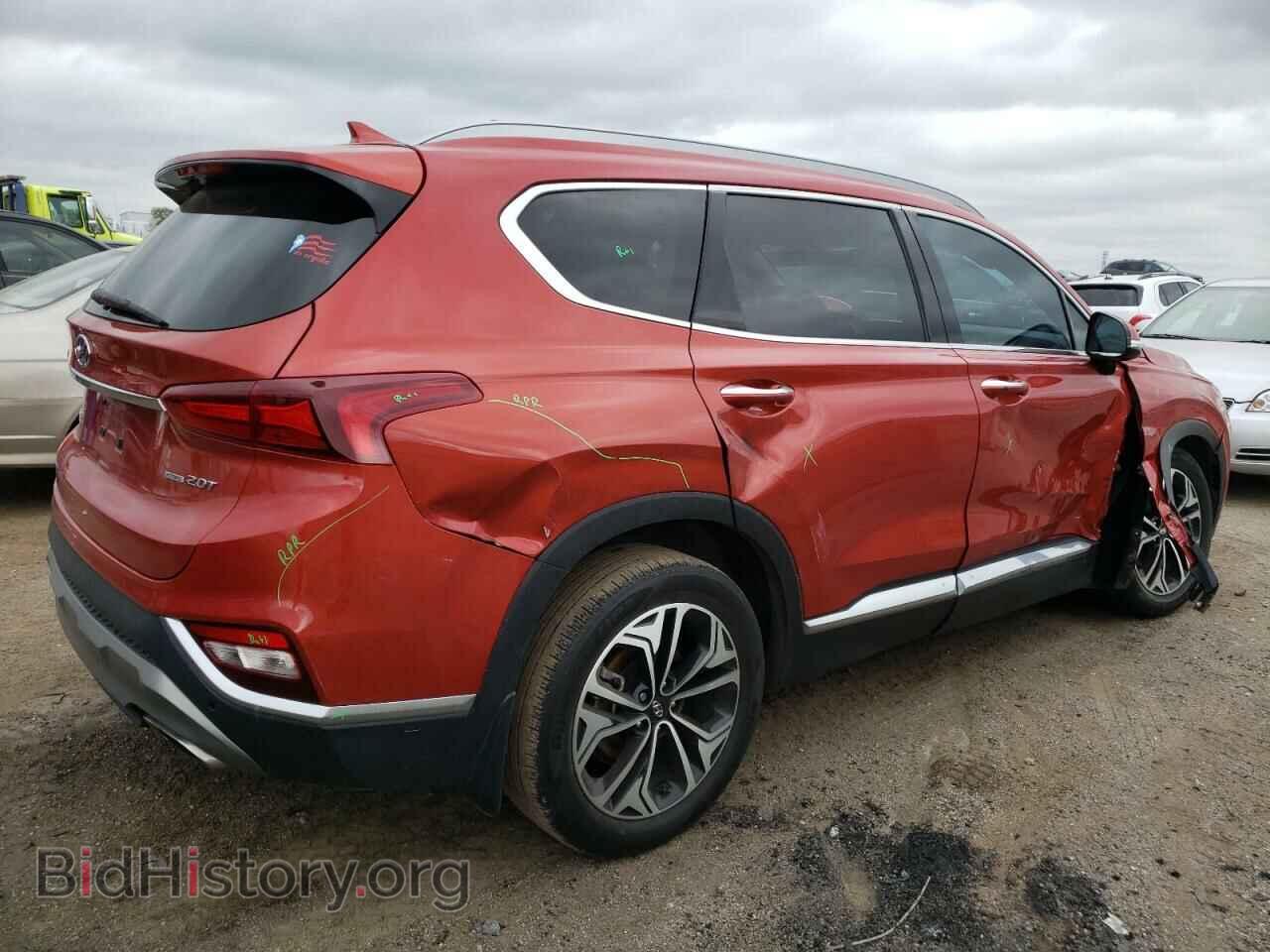 2020 HYUNDAI SANTA FE - VIN: 5NMS3CAAXLH166328 - Фото 3