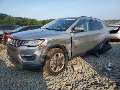2020 Jeep COMPASS Limited, серебристый — VIN 3C4NJDCB8LT153594, Copart