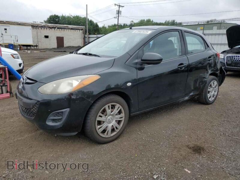 2011 Mazda 2 (VIN JM1DE1HZ7B0122076) — photo 1 of 12, Copart, damage: side